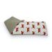 Soothing Cold or Hot Microwavable Duo Fabric Wheat Bag - Lavender Scented - Natural Relief for Aches and Pains - Red Kitty