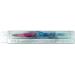 PANA Size 8 White Swirl Blue Kolinsky Hair Acrylic Nail Brush - Round Shape Pink Ferrule - Perfect for Nail Extension, Manicure, Pedicure - Professional Quality - Buy Online on GoSupps.com
