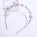 hgnxa Crown Headband Double Layer Hand-making Thin Hair Hoop Hairband Wedding Accessories Alloy for Women Girls Gold - Buy Online on GoSupps.com