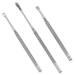 6Pcs Ear Curette Clean Spoon Wax Remover & Earpick Beauty Tools - Silver One Size - Buy Online on GoSupps.com