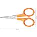 Fiskars Manicure scissors curved scissor length 10 cm quality steel/plastic Classic 1000813 orange - Buy Online on GoSupps.com