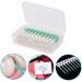 160PC Portable Silicone Interdental Brush Toothpick - Eco-Friendly Oral Dental Hygiene Tool for Family Travel - Buy Online on GoSupps.com