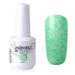 Vishine Nail Salon UV Manicure Polish Soak Off Gel Polish Nail Art Glitter Green(795) #795