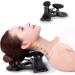 JLASDR neck protection magic neck support neck and shoulder relaxation tensioner 8 height-adjustable cervical vertebrae to relieve temporal joint pain and alignment of the cervical spine