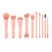 Tools Wooden Cosmetic Foundation Brush Sets Makeup Eyebrow Brush 10PCS Eyeshadow Brush Oval Makeup Brushes One Size Pink