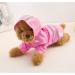 Outdoor Puppy Pet Rain Coat with Hood Waterproof Jackets PU Reflective Raincoat for Dogs Cats Apparel Clothes XL Pink - Buy Online on GoSupps.com