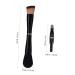 Travel Makeup Brushes | 4-in-1 Double Sided Cosmetics Brush for Foundation & More | Compact Makeup Applicators for International Shipping - Buy Online on GoSupps.com