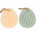 EXCEART Natural Loofah Sponge - Eco-Friendly Bath Pouf & Shower Scrubber for Body Foam Spa & Skincare - Buy Online on GoSupps.com