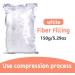 MORFEN 150g Premium Fiber Fill Stuffing for Stuffed Animals, Pillows, and Crafts - Buy Online on GoSupps.com