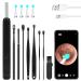 MIIKUU ear wax removal Otoscope 1920p wifi ear cleaner camera 360 -wide angle Otoscope ear waterproof ear endoscope with 6 LEDs compatible iPhone iPad and Android smartphones