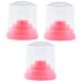 POPETPOP 3 Pcs 48 Nail Bit Organizer Nail Drill Bit Holder Display Holder Stand Nail Drill Bits Holder Nail Drill Bit Organizer Nail Bit Holder Case Grinding Head Multicolor Size 1x3pcs Pinkx3pcs