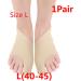 1 Pair Small Toe Separator Orthopedic Bunion Corrector Splints - Hallux Valgus Stretcher Braces Pedicure Socks | Bunion Corrector Straightener - Buy Online on GoSupps.com