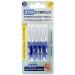 2TH Coniflex 10 pieces Extra Soft Resistant Conical Interdental Brushes. ISO size 3-6 (3.0 to 7.00mm) with flexible handle. Removes plaque and tartar. For clean and healthy teeth
