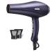 2300 Watt Powerful Hair Dryer with 2-Speed and 3 Temperature Settings Cool Shot Function Professional Salon Hairdryer Ionic AC Motor Blow Dryer with 2 Nozzle Fast Blow Dryer Purple Small Gift
