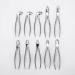 Buy Mzlaly Toothing Suit Set - 10-Piece Stainless Steel Tooth Extraction Tongs for Dentists & Adults - International Shipping Available - Buy Online on GoSupps.com