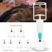 QKISS Anti-Cellulite Cupping Glass Body Massager - 6 Pieces for Neck Shoulder & Back Tension Relief | International Shipping - Buy Online on GoSupps.com