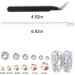 Lofuanna 1440pcs Crystal AB Nail Art Rhinestones Set with Tools - Rhinestone Picker Pen, Tweezers, Gems for Nail Decoration (A3) - Buy Online on GoSupps.com