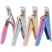 Manicure Fake Nail Patch Scissors Flat Cutter U-Shaped Scissors Trimming Nail Clippers Manicure Trimming Tools Nail Clipper (Size : H) - Buy Online on GoSupps.com