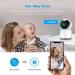 3MP Indoor Wireless Baby Monitor Camera with Night Vision & Humanoid Detection - WiFi Pet Camera for Dog and Cat - 2 Way Audio - Tuya Smart Home Security Camera - Buy Online on GoSupps.com