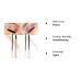 Glitter Liquid Eyeliner Pen Set - Silver & Gold Sparkle Makeup, Waterproof, Long Lasting - 2Pcs Metallic Satin Finish Eye Liner Duo - Buy Online on GoSupps.com