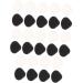 Uonlytech 56 Pairs Anti-Slip Glasses Covers & Frame Hooks - Silicone Ear Gripping Holders for Eyewear | Black & White | International Shipping - Buy Online on GoSupps.com