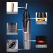 3 in 1 Rechargeable Ear Nose & Eyebrow Hair Trimmer - Professional Electric Facial Hair Remover Waterproof Unisex - Buy Online on GoSupps.com