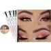 Eyebrow Contour Pen 4 in 1 Long Lasting Rotate Defining Highlighting Brow Pencil Medium eyebrow contour pen 2# Medium - Buy Online on GoSupps.com