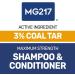 MG217 Psoriasis Shampoo - Medicated Coal Tar Formula 8oz | Soothe Scalp & Treat Psoriasis - International Shipping - Buy Online on GoSupps.com