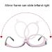 Bnoyoneras Makeup Reading Glasses for Women - Light Foldable & Rotatable Magnification - Stylish Eye Makeup Glasses - 2.50 Purple - Buy Online on GoSupps.com