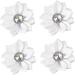 Alipis 3pcs 1 20pcs Satin Headband Ornament Headband Headbands Cloth Bloom Accessories Clothing Receptacle Whitex3pcs Size 1x3pcs - Buy Online on GoSupps.com
