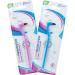 2 x wellsamed toothbrushes stain remover tartar remover tooth polisher 2 x 1 piece