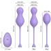 Pelvic Floor Muscle Tightening Weights Balls for Women - Bladder Control Exercise Balls (Purple) - Buy Online on GoSupps.com