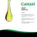 Natural Hemp Seed Oil 500ml - Organic Cold-Pressed Raw & Vegan | Rich in Omega-3 & Omega-6 | Kosher Certified - Canah - Buy Online on GoSupps.com
