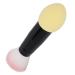 Multifunctional Double Ended Loose Powder Blush Brush - Yellow Makeup Tool for Flawless Application - Buy Online on GoSupps.com