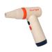 Milageto Portable Hair Dryer 3 Gears Settings Compact Size Quick Dry (Only Cold Wind Mode) for Women Men Hotel Art Painting Salon Home orange