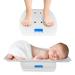 Digital Baby Scale with Hold Function, Pet Scale, Muti-Function Toddler Scale,Infant Scale Measure Adult/Puppy/Cat/Dog Weight (lb/kg/oz) and Height Track , LCD Display