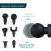 Recoverfun Plus Massage Gun - 13mm Deeper Tissue Percussion for Fitness Experts and Athletes - Buy Online on GoSupps.com