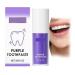 Purple Toothpaste - Cleans Teeth Surfaces Reduces Deposits Prevents Tartar Buildup Maintains Fresh Oral Keeps Teeth Bright & Clean(1pcs) 1 Count (Pack of 1)