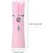 MUSISALY 1pc Oil for Face Face Evaporator Handheld Spray Pink Facial Spa Steamer 14.10X4.00X4.00CM - Buy Online on GoSupps.com