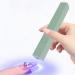 CGBE mini UV lamp for nails small nail lamp nail dryer for gel nail polish portable 3W UV LED lamp for gel nails 20s/60s timing modes USB loading suitable for beginners DIYERSION Salon green