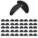 20 pairs of D-shaped self-adhesive silicone-nose pads glasses pads cushions for sticking on anti-slip adhesive for full-frame glasses sunglasses (19 x 8 x 1.5 mm) duck