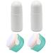 sun cream applicator kids sun cream applicator Portable for Sunscreen Lotion Sunscreen Applicator Set Sunscreen Brush sun buddy applicator 4PCS and 1.7 Oz Bottles with Lid