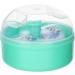 Bouff e De Poudre Corporelle Et R cipient Bouff e De Poudre Pour Poudre Corporelle - Applicateur de houppette de poudre tui poudre pour le corps avec houppette pour poudre libre fond de teint Vert - Buy Online on GoSupps.com