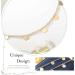 Zoestar Boho Sequins Head Chain Gold Hair Jewelry Festival Prom Headpiece Bridal Tassel Hair Accessories Fashion Headband for Women and Girls - Buy Online on GoSupps.com