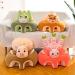 Qingsi Animal Shaped Baby Sitting Chair Cover - Baby Support Sofa for Toddlers 3-24 Months - Rabbit Design - Floor Plush Lounger - Buy Online on GoSupps.com