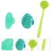 BELLIFFY 3 Piece Scalp Care Brush and Body Exfoliating Set: Back Scrubber, Shampoo Facial Scrubber, Hair and Body Massager - Buy Online on GoSupps.com