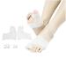Jinpojun Hallux Valgus toe spreader silicone bale toe corrector toe corrector for pain relief in hallux valgus hallux valgus correction bandage with ventilation openings