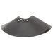 Salon Hair Dye Pad Waterproof Silicone Soft Hair Shawl Makeup Comb Out Cape Bib Pad for Haircut Perm Hair Dye and Shampoo