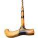 Whole Crutch Elderly Man with Yellow Wooden Stick Crutches Hello Independence 85cm - Buy Online on GoSupps.com