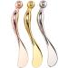 Healeved Makeup Spoon Zinc Cream Spoon Make up Kit Unicorn Horn Clip on Eye Spoon Creami Buttercream Spiral Tool 9.50X1.50X0.50CM Golden - Buy Online on GoSupps.com